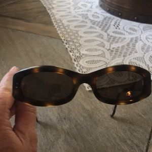 Chanel tortoise shell sunglasses